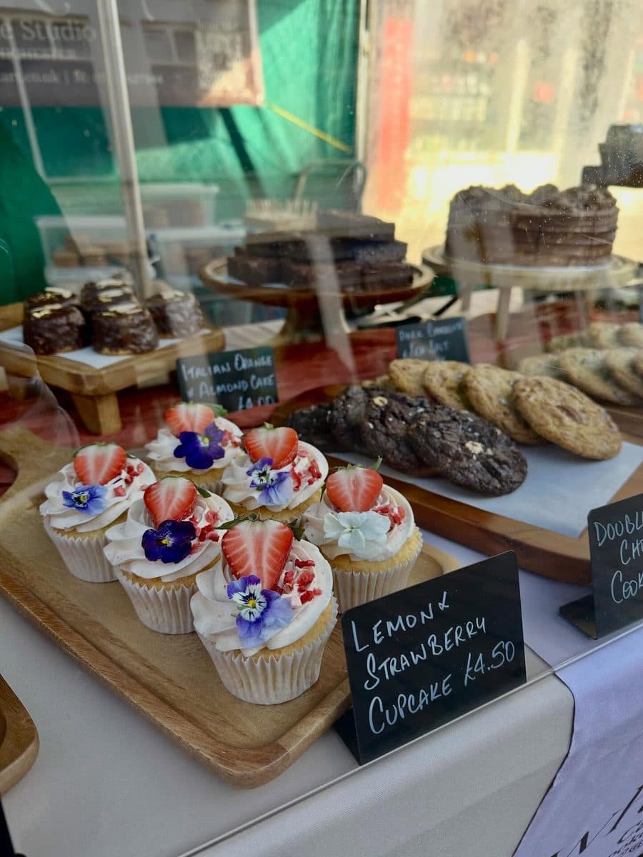 Cakes at Petworth Farmers’ Market