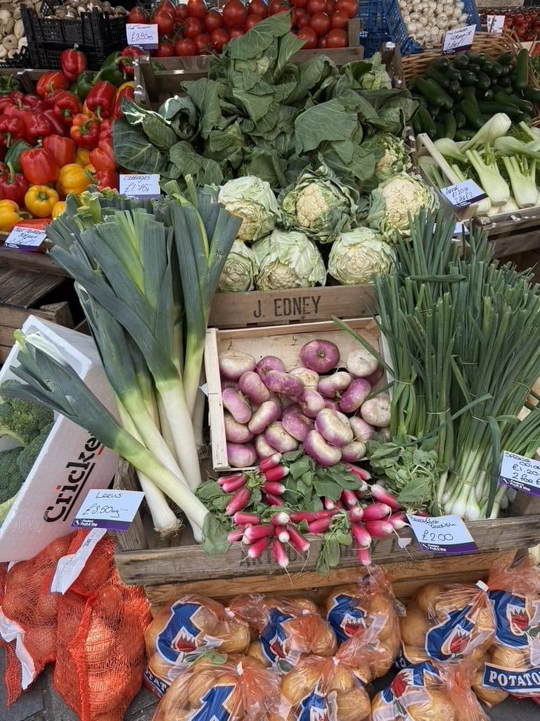 Fruit and veg on Redhill High Street